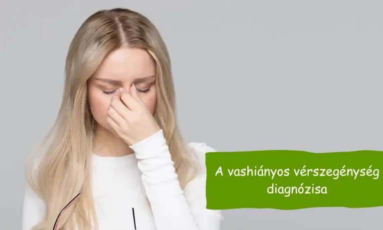 vashiányos vérszegénység diagnózisa