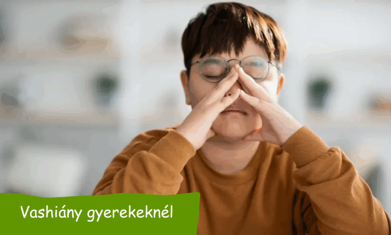 vashiány gyerekeknél