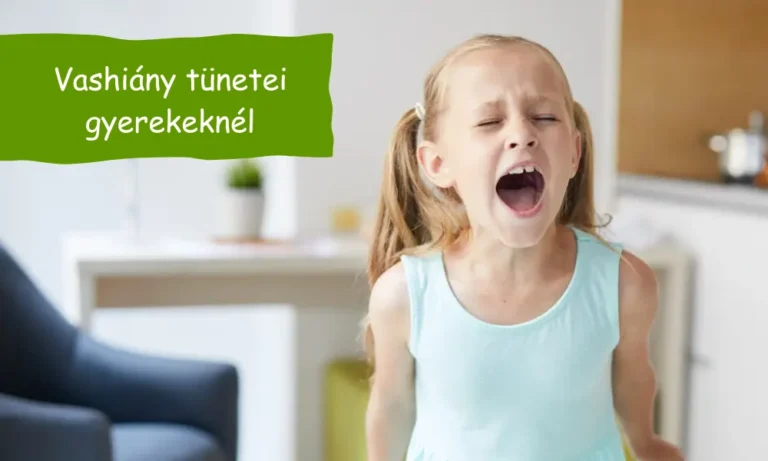 vashiány tünetei gyerekeknél