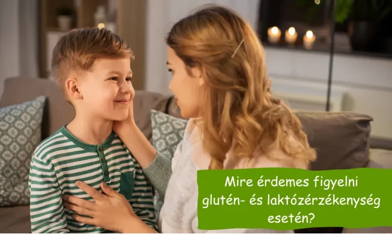 glutén- és laktózérzékeny gyermekek