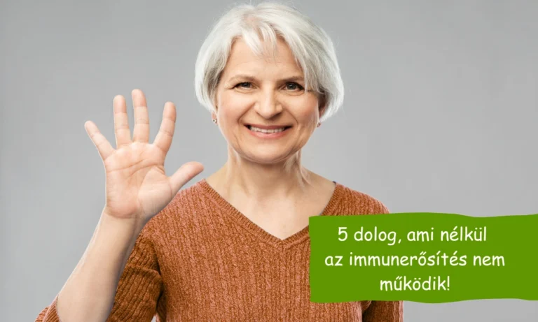 immunerősítés felnőtteknek